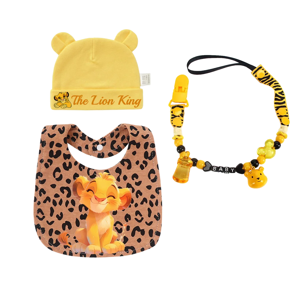 Baby feeding bib  Soft cotton Baby bib suitable for newborns infants and children Kawaii baby hat  Newborn soothing nipple holde