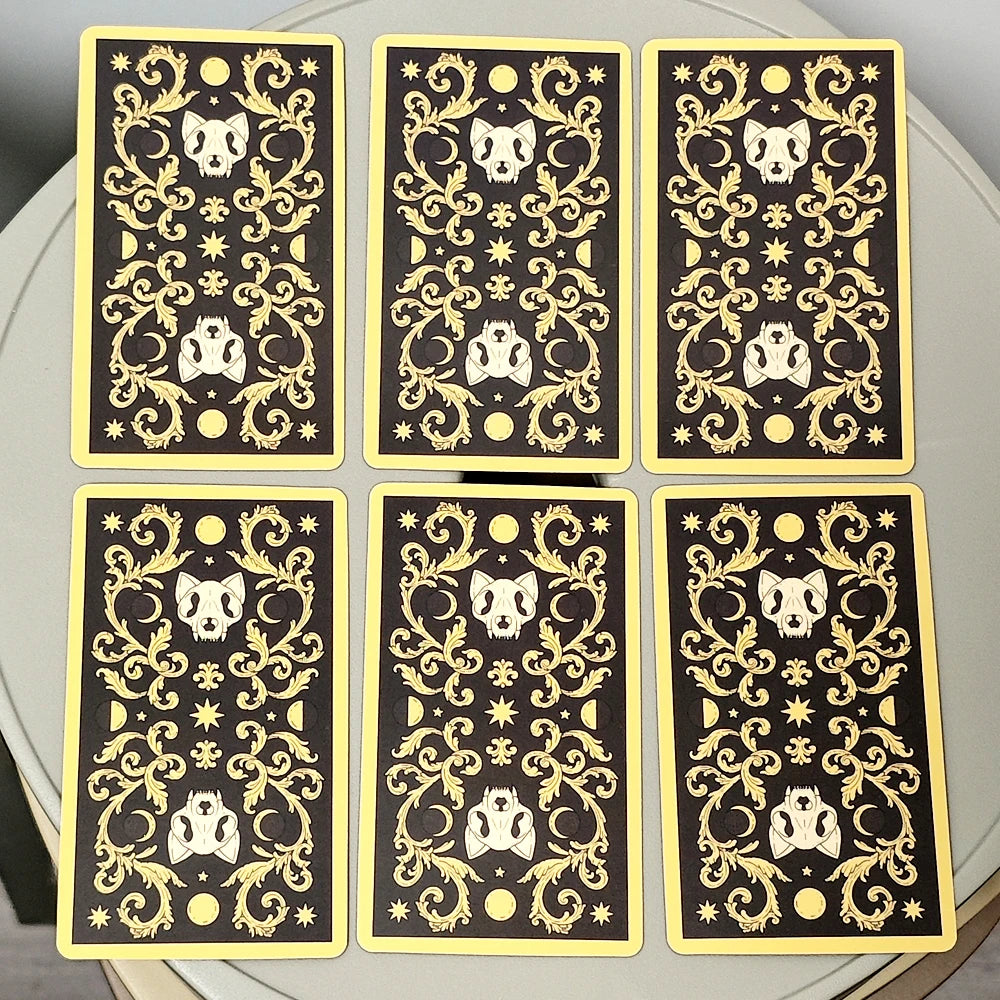 Cats Rule The Earth Tarot 78-Card Deck 10.3*6cm for The Feline-Obsessed Spanish Edition