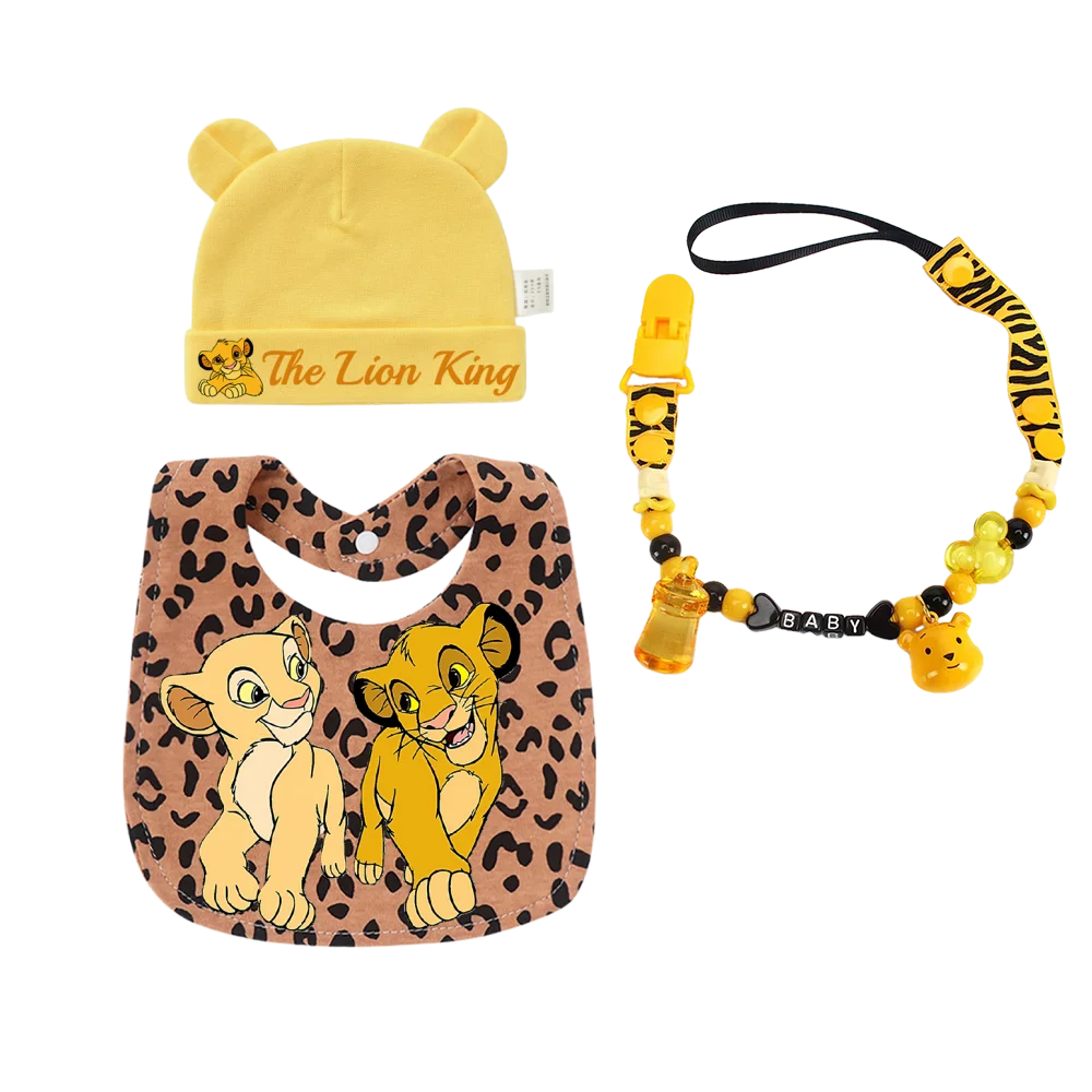 Baby feeding bib  Soft cotton Baby bib suitable for newborns infants and children Kawaii baby hat  Newborn soothing nipple holde